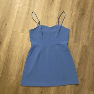 French Connection Whisper Minidress Sweetheart Neckline